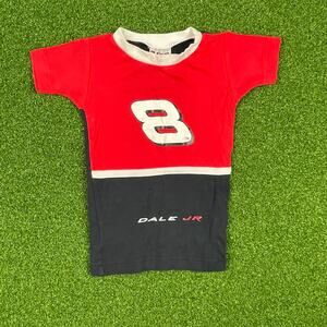 Chase Authentics Toddler Red Dale Earnhardt Jr#8 Nascar Short Sleeve T-Shirt 4T